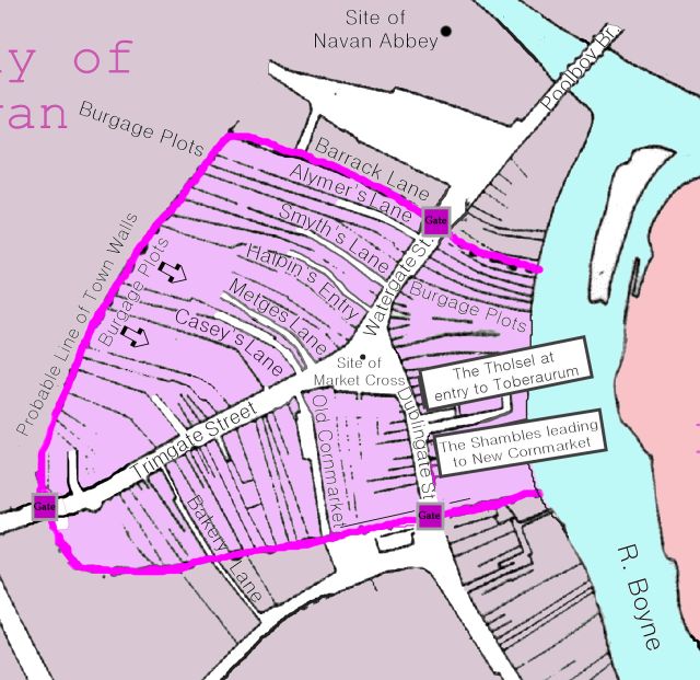 map medieval navan